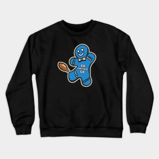 Carolina Panthers Gingerbread Man Crewneck Sweatshirt